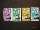 Ascension 1966 Elizabeth II  Apollo 4 Value Set  SG 99-102   MVLH - Ascensión