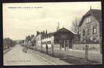 CPA  ANCIENNE- FRANCE- VERBERIE (60)- AVENUE DE COMPIEGNE EN GROS PLAN- ANIMATION- LIVREUR CYCLISTE - Verberie