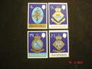 Ascension 1969 Elizabeth II  Crests 4 Value Set  SG 121-124   MNH - Ascension (Ile De L')