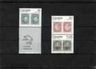 BM-Ausstellung CAPEX 1978 Marke Auf Marken Kanada 691/3 Plus Block 1 ** 7€ Stamp On Stamp Bloc Sheet From Canada - Commemorative Covers