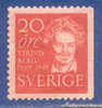 Suède N°347a (dentelé Sur 3 Côtés) Neuf Avec Charnière - Unused Stamps