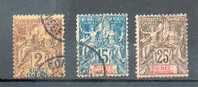 GUI 195 - YT 2-6-8 Obli - Used Stamps