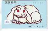 Télécarte Japon * LAPIN (786) RABBIT  * PHONECARD JAPAN * KANINCHEN * KONIJN * CONEJO * - Conigli