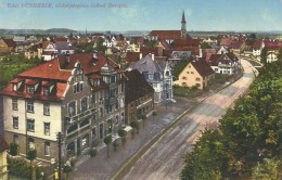 AK Bad Dürrheim Ortsansicht Straße Color 1915 #03 - Bad Dürrheim