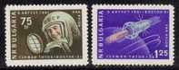 Bulgarie 1961 N°Y.T. ;  PA 83 Et 84** - Posta Aerea