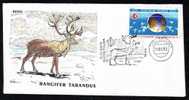 Chevreuil Roumanie , Roe Deer,HUNTING, Romania COVER PMK 1993. - Gibier