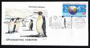 PINGOUINS PENGUIN ,1993 PMK ON COVER  ORADEA! - Penguins