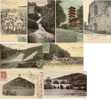 Belgien - 8 Alte Karten      1905 - Colecciones Y Lotes