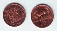 South Africa 2 Cents 1971 - Sud Africa