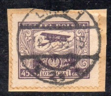 SS5753 - POLONIA 1925 , Posta Aerea Yvert  N. 9 - Usados