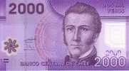 CHILI  2 000 Pesos  Emission De 2009   Polymer    ***** BILLET  NEUF ***** - Chile