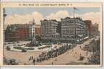 BUFFALO - MAIN STREET And LAFAYETTE SQUARE - TRANWAYS - UNUSED POSTCARD C/1910-20´s - Buffalo