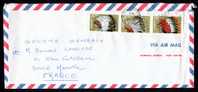 Etats-Unis - Lettre De 1990 Du Texas Pour La France / TTB (Coiffes Indiennes) - Briefe U. Dokumente