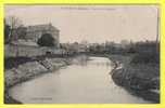 PONTORSON - VUE SUR LE COUESNON ( Avec Des Promeneurs ) - Carte écrite En 1915 - Pontorson