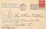 1281. Carta ALEXANDRIA (VA) 1932. Temple STA. Masonic - Storia Postale