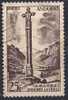 Andorra 1955 French Andorra, Gotic Cross In Andorra La Vella, Mi 153, Used(o) - Used Stamps