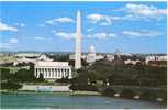 Amérique Etats-Unis  Washington,D.C  Le Potomac Mémorial Lincoln Monument De Washinton Le Capitole TBE - Washington DC