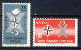 Turkey/Turquie/Türkei 1962, NATO **, MNH - Unused Stamps