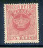 ! ! Macau - 1884 Crown 25 R - Af. 04 - MH - Unused Stamps