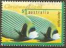 CHRISTMAS ISLAND - USED 1995 $1.00 Fish - Emperor Angelfish - Christmaseiland