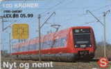 # DANMARK DANMONT-38 DSB   -train- 100 Puce? - Danemark