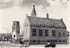 Oostmalle  Gemeentehuis En Verwoeste Kerktoren - Malle