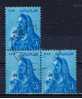 ET+ Ägypten 1959 Mi 44 Fellachin (3 Marken) - Used Stamps