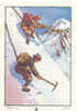 Image / A La Descente /  Thème Alpinisme Alpiniste Montagne Escalade /  Mountaineering  // Ref IM 6-K/64 - Nestlé