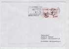 France Cover Sent To Denmark Grenoble 15-4-2000 - Brieven En Documenten