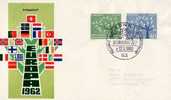 GERMANY 1962 EUROPA CEPT FDC - 1962