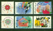 Fillette Et Poupée - Noel - PAYS BAS - Enveloppe Et Stylo - Bob Et Bobette - N° 1387-1422-1423-1452-1453-1584 - 1991 - Used Stamps