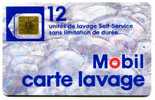 @+ Carte De Lavage MOBIL - BULLES TYPE 2 - 12 UNITES - SO3. - Autowäsche