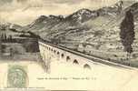 38  LIGNE DE GRENOBLE A GAP  VIADUC DE VIF  O.V.    C2544 - Vif