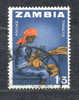 Zambia Sambia 1964 - Michel 9 O - Zambie (1965-...)