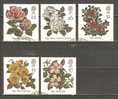 UNITED KINGDOM 1991 - ROSES  - CPL. SET  - USED OBLITERE GESTEMPELT - Roses