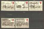 UNITED KINGDOM 1984 - MAIL COACHES  - CPL. SET  - USED OBLITERE GESTEMPELT - Kutschen