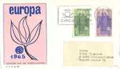 SPAIN  1965 EUROPA CEPT FDC - 1965