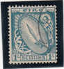 Ireland 1922-23 1sh Blue, Sc# 76, Used, Wmk 44 - Altri & Non Classificati