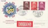 LUXEMBOURG  1957 EUROPA CEPT FDC - 1957