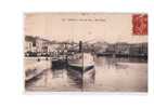 34 MEZE Port, Bateau Vapeur à Quai, Ed BD 190, 1908 - Mèze