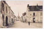 Cheroy : Carte Photo Rue De L'hotel De Ville - Cheroy