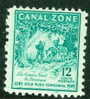 Canal Zone 1949 12 Cent Trail To Panama Issue #144 - Kanalzone