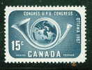 Canada 1957 15 Cent UPU Congress Issue #372 - Unused Stamps