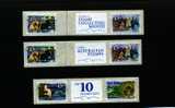 AUSTRALIA - 1999 SNOWY MOUNTAINS  P&S   SET OF 3 JOINED PAIRS WITH DIFFERENT TABS  MINT NH - Neufs