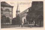 Hagenau St Nikolauskirche Mit Schule Litfaßsäule Kinder Eglise St. Nicolas Et Ecole Grande Guerre Feldpost 18.11.1914 - Haguenau