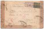 Postes Serbes à Corfou, N° 6 En Paire Et N° 13 Sur Lettre Recommandée Pour Genève - Guerre (timbres De)