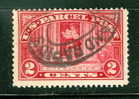 United States 1913 2 Cent Parcel Post   #Q2 Grand Rapids Cancel - Paketmarken