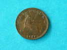 1866 - FARTHING / KM 747.2 (  For Grade, Please See Photo ) !! - B. 1 Farthing