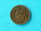 1875 H - FARTHING / KM 753 (  For Grade, Please See Photo ) !! - B. 1 Farthing