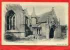 SAINT HERBOT 1900 EGLISE ET OSSUAIRE CARTE EN BON ETAT - Saint-Herbot